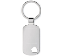 Chaveiro com detalhe de casa HOUSE KEY